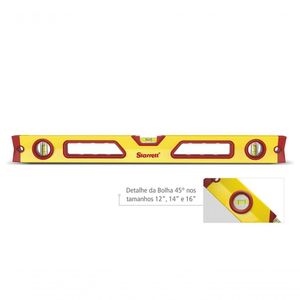 Nivel Aluminio Starrett 16Equot