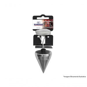 Prumo Centro Ramada Cromado 500G 1684
