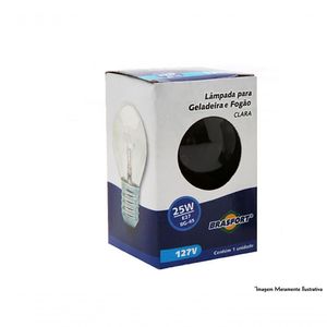Lampada Geladeira/Fogao Clara 40Wx127V E27 8715