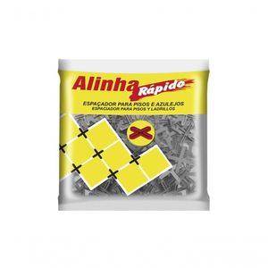 Espacador Piso/Azul Alinha Rapido 4Mm 100Pcs Blister C/10Pcs