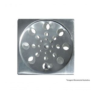 Grelha Aco Inox Overtime C/Fecho Quad 10Cm