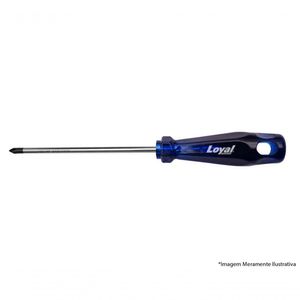 Chave Phillips Loyal P.magn Acetato Azul Cv E 3/8equot;x 6equot;
