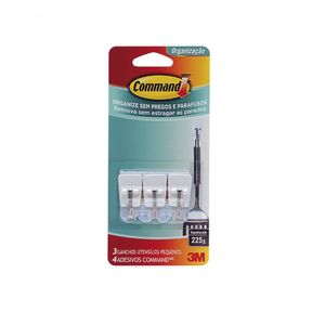 Gancho Command 3M Utensilios Peq (3Pcs) Blister