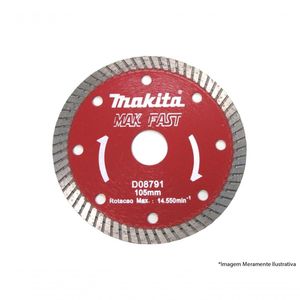 Disco Diam Makita Turbo Refrig Makfast D08791 Blister