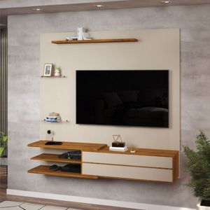 Painel P/Tv Até 60" Magnum Salini Off White Imbuia