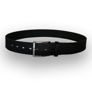 Cinto De Couro Masculino Social Largo Otimo preto GG
