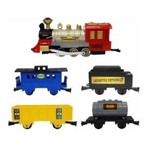 Locomotiva Expresso Ii Com Som Farol 8000 Braskit