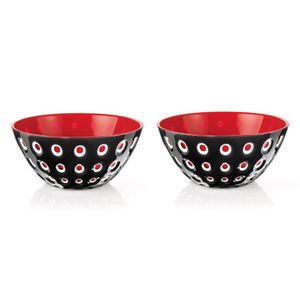 Cj De 2 Bowls 12Cm Em Acrilico Vermelho Le Murrine - Guzzini