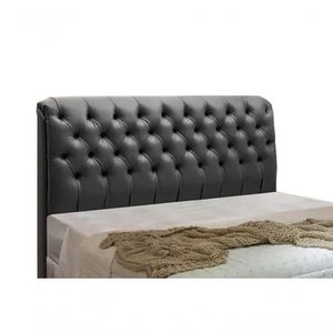 Cabeceira Paris Para Cama Box Quenn Laminado Preto