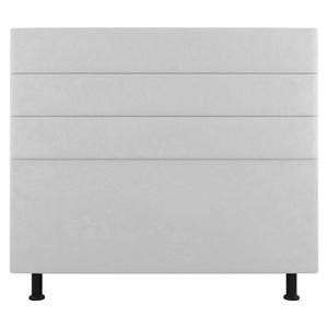 Cabeceira Cama Box Casal Queen Size Malik 160cm Sintético Branco - Abmaza