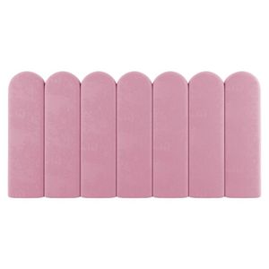 Painel Cabeceira Cama Box Solteiro Lana 100cm Suede Rosa - Abmaza