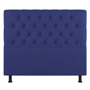Cabeceira Cama Box Casal Nice 140cm Suede Azul - Abmaza