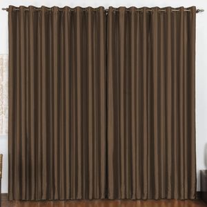 Cortina 3 Mts Sala Quarto Escritório Blackout Original Para Varão - Tabaco