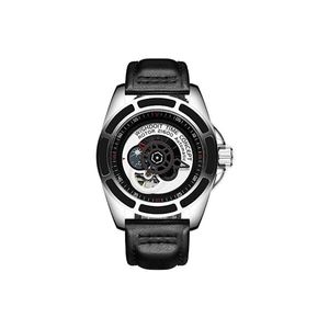 Relógio Masculino Luxo Wishdoit Mecânico Couro Wsd-8805