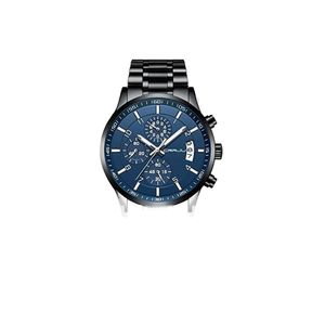 Relógio Masculino Crrju 2214 Pulseira De Aço à Prova D'Água