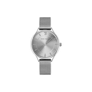 Relógio Elegante Luxo Minifocus Mf0045l à Prova D' Água Prata