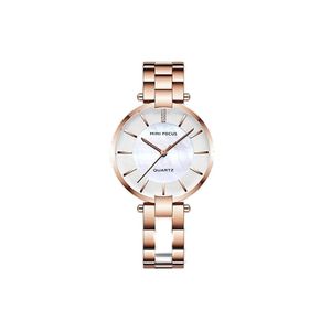 Relógio Minifocus Mf 0224 à Prova D' Água Pérola Rosa