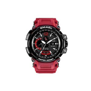 Relógio Masculino Luxuoso Digital 1702 à Prova Água Verm