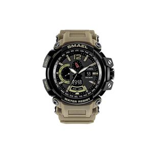 Relógio Masculino Luxuoso Digital 1702 à Prova Água Bege
