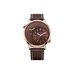 Relógio De Couro Luxo Minifocus Mf 0035 à Prova D' Água 3