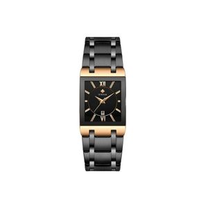 Relógio De Pulso Feminino Quadrado Wwoor 8858 à Prova D'Água