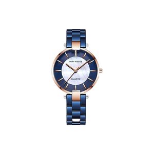 Relógio Minifocus Mf 0224 à Prova D' Água Pérola Azul