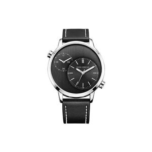 Relógio De Couro Luxo Minifocus Mf 0035 à Prova D' Água 5