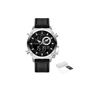 Relógio Masculino Digital De Silicone à Prova D'água 8
