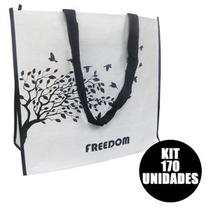 Bolsa Ecobag Reutilizavel Kit 170 Uni Dobravel Compras