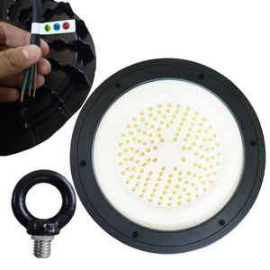 Luminaria Ufo Led 200W Highbay 160º Galpao Empresa Industria