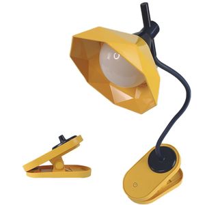 Luminária De Mesa Com Garra Touch Articulável Diamante