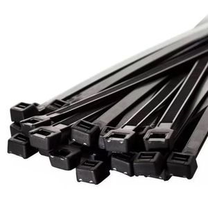 Abraçadeira De Nylon 370Mm X 7Mm Preto 500 Uni