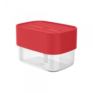 Dispenser Porta Detergente Esponja Vermelho Ou De500vmf