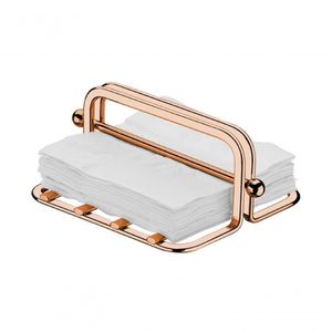 Porta Guardanapo Pequeno Rose Gold 1611rg Future