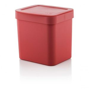 Lixeira Trium 2,5l Vermelho Ou Lx500vmf
