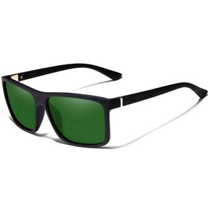 Óculos De Sol Masculino Polarizado Clássico Quadrado Proteção Uv400