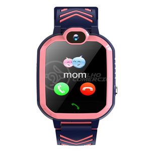 Smartwatch Inteligente Infantil Q12 Android E Ios Rosa