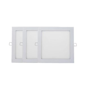 Kit 3 Plafon Painel Led Luminária Downlight 18W Embutir