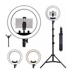 Ring Light Completo Iluminador Portátil 26Cm Com Tripé