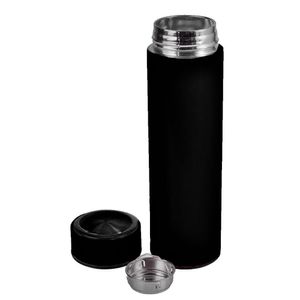 Garrafa Térmica Inteligente De Inox 500ml C/sensor Preto