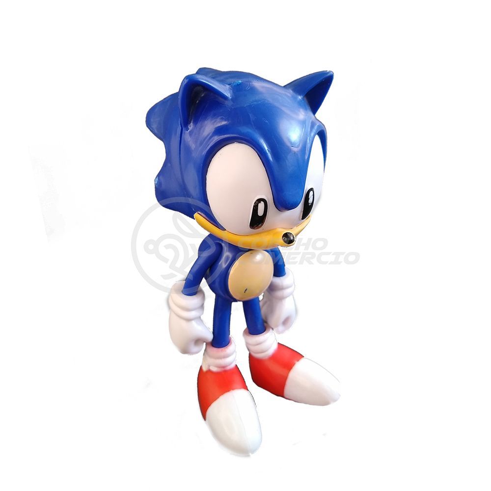 Coleção Boneco Action Figure Sonic The Hedgehog Azul 16Cm - WebContinental