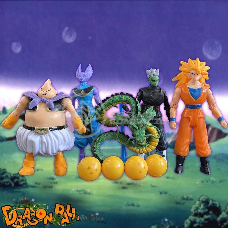 Boneco, Goku Dragão Shenron, Dragon Ball Z Super Saiyan 3