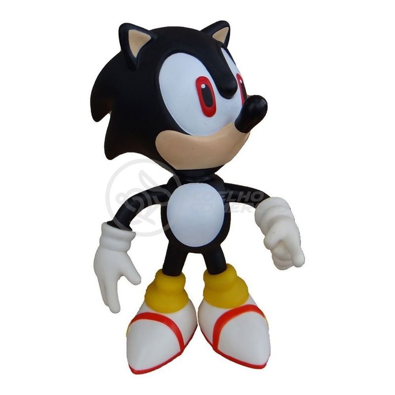 Bonecos Turma do Sonic Preto 25 cm Action Figure em Promoção na