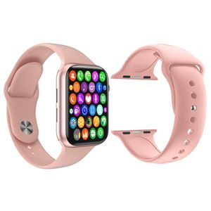 Kit 1 Smartwatch W34 S Rosa + 1 Pulseira Extra Rosa