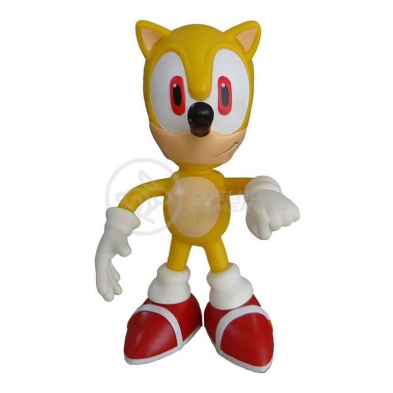 Boneco Sonic Grande Super Size Original Nintendo - 23cm no Shoptime