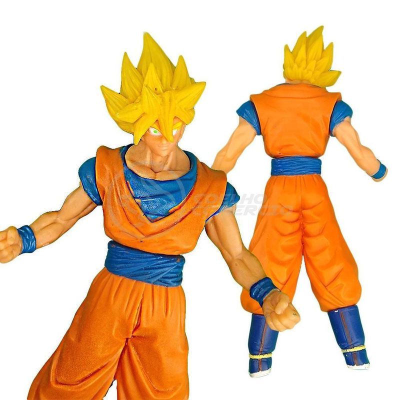 Brinquedo Boneco Action Figure Goku Super Saiyajin Blue Grande