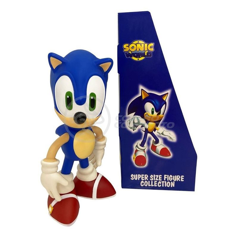 Boneco Super Sonic o filme Jogo Sega - Super Size Figure Collection -  Colecionáveis - Magazine Luiza