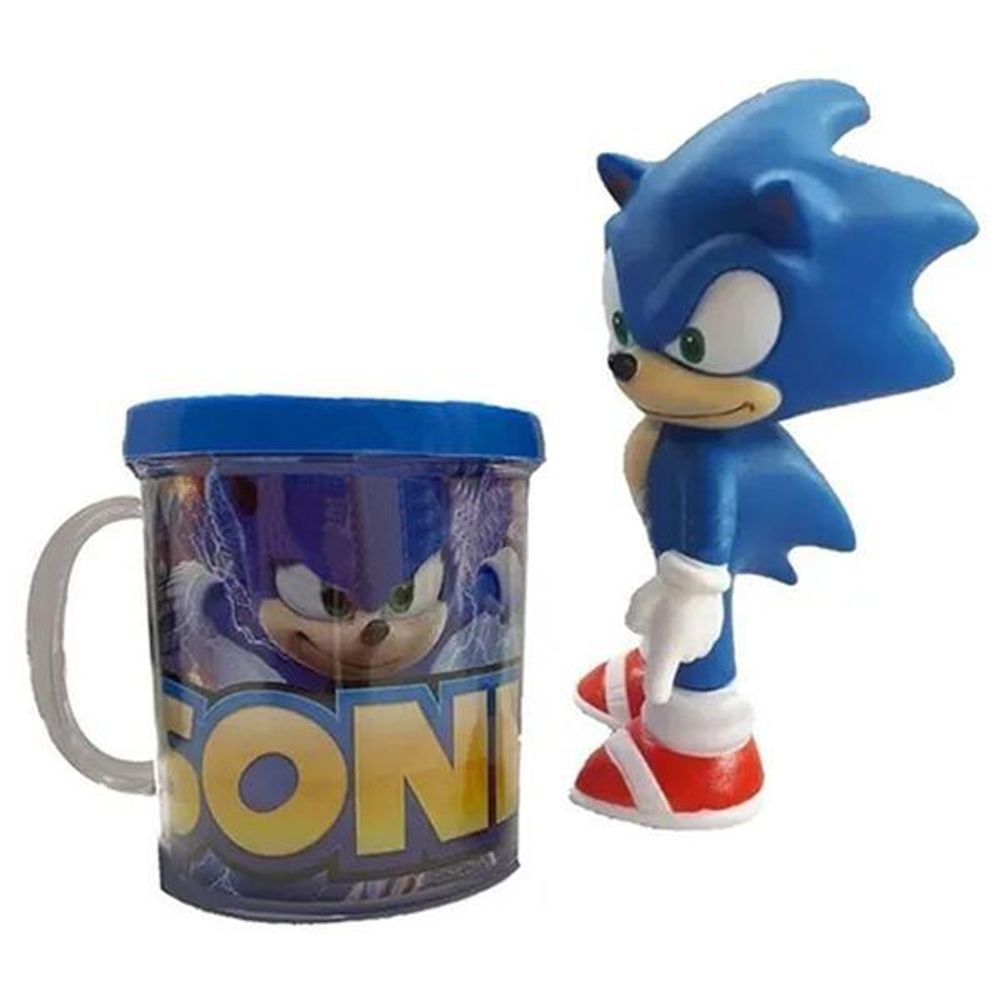 Kit boneco sonic articulado