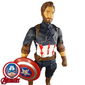 Boneco Action Figure Vingadores Capitão America 29Cm