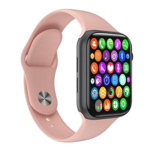 Smartwatch W34 S Rosa Cx Troca Pulseira Android Ios Cardíaco